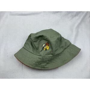NOCS Provisions Bird Olive Green Western Tanager Bucket Hat